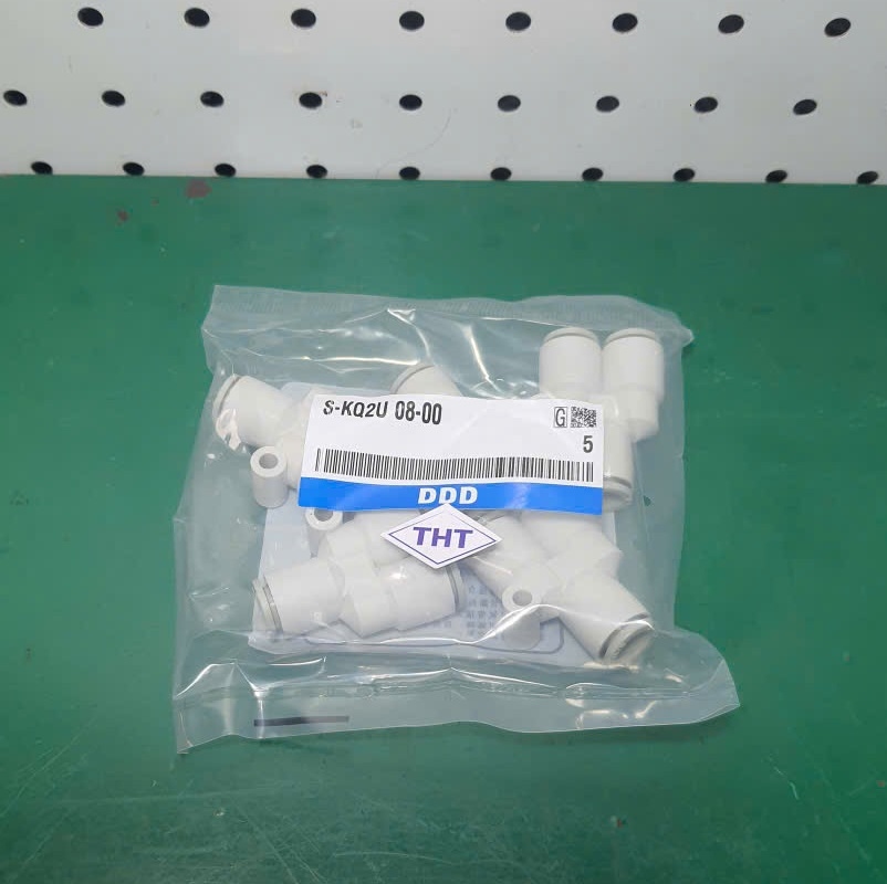 Đầu nối nhanh chữ Y khí nén S-KQ2U 08-00